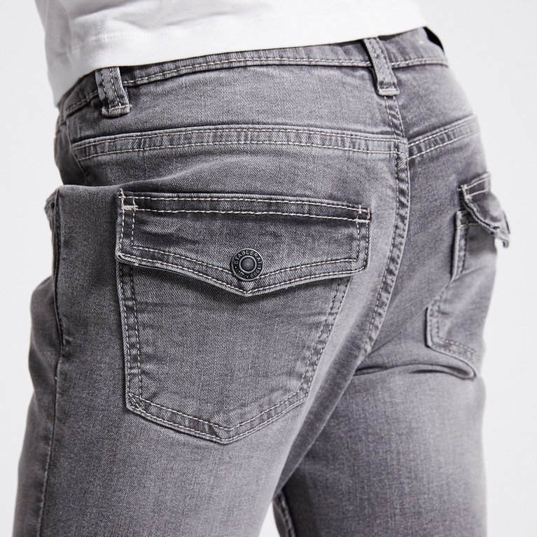 Stitch back pocket bootcut jeans "90`s Boot star stitch"